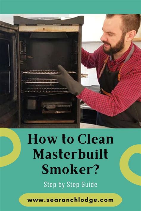 how to clean wood box on masterbuilt electric smoker|masterbuilt electric smoker cleaning instructions.